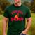 Chicken Dad Rooster Daddy Farmer Men's Casual T-Shirt Forest