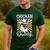 Chicken Daddy Vintage Poultry Farmer Fathers Day Men's Casual T-Shirt Forest