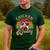 Chicken-Shirt Rooster Daddy Vintage Farmer Dad Father Men's Casual T-Shirt Forest