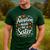 Child Adoption Day Adoptive Dad Adoption Made Me A Sister Men's Casual T-Shirt Forest