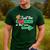 Christmas Twins Expecting Dad T-Shirt Pregnant Wife Tee Men's Casual T-Shirt Forest