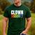 Clown Security Halloween Dad Mom Costume Men's Casual T-Shirt Forest