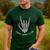 Cool Dads Club Skeleton Rock Pocket Fathers Day Rocker Hand Men's Casual T-Shirt Forest