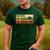 Cool Garbage Man Art For Men Dad Father Garbage Dump Truck Men's Casual T-Shirt Forest