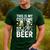 This Is My Costume Give Me A Beer Shirt Men Dad Halloween Men's Casual T-Shirt Forest