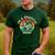 In A Crappie Mood Retro Fishing Sarcastic Dad Men's Casual T-Shirt Forest