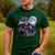 Crested Gecko Moon Retro Reptile Mom Dad Breeder Lover Men's Casual T-Shirt Forest