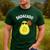 Cute Avocado For Dad Men Fruit Avocado Pear Lovers Men's Casual T-Shirt Forest
