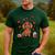 Cute Dachshund Valentine's Day Heart Love Dog Mom Dog Dad Men's Casual T-Shirt Forest