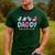 Cute Daddy Saurus Dad Dinosaur Birthday Boy Girl Family Men's Casual T-Shirt Forest