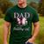 Dad 1st First Birthday Matching Family Butterfly Floral Men's Casual T-Shirt Forest Dad 1st First Birthday Matching Family Butterfly Floral Men's Casual T-Shirt Forest