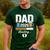Dad 2026 Loading Expecting New Baby Announcement Men Men's Casual T-Shirt Forest