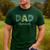 Dad Asaurus Dinosaur Birthday Mom Dad Birthday Boy T-Rex Men's Casual T-Shirt Forest