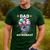 Dad Of The Astronaut Space Theme First Birthday Party Men's Casual T-Shirt Forest