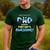 My Dad Is Awesome Fathers Day Shirt From Son Daughter Wife Men's Casual T-Shirt Forest