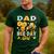 Dad Of The Bee-Day Girl Bee Birthday Party Men's Casual T-Shirt Forest