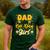 Dad Of The Bee Day Girl Flower Birthday Family Matching Men's Casual T-Shirt Forest