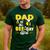 Dad Of The Bee Day Girl Hive Party Matching Birthday Sweet Men's Casual T-Shirt Forest