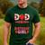 Dad Of The Berry First Birthday Girl Sweet Strawberry Men's Casual T-Shirt Forest