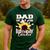 Dad Of The Birthday Bowler Kid Bowling Party Men's Casual T-Shirt Forest