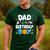 Dad Of The Birthday Boy Astronaut Family Space Planets Men's Casual T-Shirt Forest