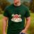 Dad Of The Birthday For Boy Barnyard Farm Animals Party Men's Casual T-Shirt Forest