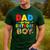 Dad Of The Birthday Boy Building Block Birthday Men's Casual T-Shirt Forest