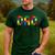 Dad Of The Birthday Boy Building Blocks Bricks Builder Men's Casual T-Shirt Forest