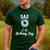 Dad Of The Birthday Boy Donut Theme Party Blue Father Men's Casual T-Shirt Forest Dad Of The Birthday Boy Donut Theme Party Blue Father Men's Casual T-Shirt Forest