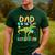 Dad Of The Birthday Boy Family Matching Dinosaur Squad Men's Casual T-Shirt Forest