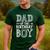 Dad Of The Birthday Boy Father Papa Family Matching Men's Casual T-Shirt Forest