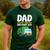 Dad Of The Birthday Boy Garbage Truck Birthday Party Men's Casual T-Shirt Forest