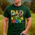 Dad Of The Birthday Boy Master Builder Kids Building Blocks Men's Casual T-Shirt Forest