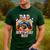 Dad Of The Birthday Boy Monster Truck Birthday Men's Casual T-Shirt Forest Dad Of The Birthday Boy Monster Truck Birthday Men's Casual T-Shirt Forest