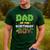 Dad Of The Birthday Boy Pixel Gamer Party Matching Family Men's Casual T-Shirt Forest