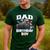 Dad Of The Birthday Boy Policeman Officer Party Men's Casual T-Shirt Forest Dad Of The Birthday Boy Policeman Officer Party Men's Casual T-Shirt Forest