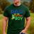 Dad Of The Birthday For Boy Saurus Rex Dinosaur Party Men's Casual T-Shirt Forest