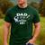 Dad Of The Birthday Boy Space Astronaut Birthday Family Men's Casual T-Shirt Forest