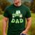 Dad Of The Birthday Boy Tractor Farm Trucks Family Party Men's Casual T-Shirt Forest