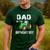 Dad Of The Birthday Boy Vintage Farm Tractor Party Family Men's Casual T-Shirt Forest