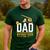 Dad Birthday Crew Construction Men's Casual T-Shirt Forest