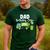 Dad Birthday Crew Garbage Truck Birthday Party T-Shirt Men's Casual T-Shirt Forest