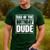Dad Of The Birthday Dude Dad Of The Birthday Boy Men's Casual T-Shirt Forest Dad Of The Birthday Dude Dad Of The Birthday Boy Men's Casual T-Shirt Forest