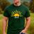 Dad Of The Birthday First Trip Around The Sun Birthday Men's Casual T-Shirt Forest