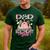 Dad Of The Birthday Girl 1St Birthday Pink Cow Farm Men's Casual T-Shirt Forest Dad Of The Birthday Girl 1St Birthday Pink Cow Farm Men's Casual T-Shirt Forest
