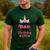 Dad Of The Birthday Girl Family Matching Unicorn Birthday Men's Casual T-Shirt Forest