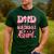 Dad Of The Birthday Girl Family Pink Coquette Bow Men's Casual T-Shirt Forest Dad Of The Birthday Girl Family Pink Coquette Bow Men's Casual T-Shirt Forest