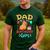 Dad Of The Birthday Girl Kids Cute Capybara Bday Family Men's Casual T-Shirt Forest