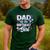 Dad Of The Birthday Girl Kpop Family Matching Party Men's Casual T-Shirt Forest