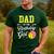 Dad Of The Birthday Girl Softball Player Theme B-Day Daddy Men's Casual T-Shirt Forest